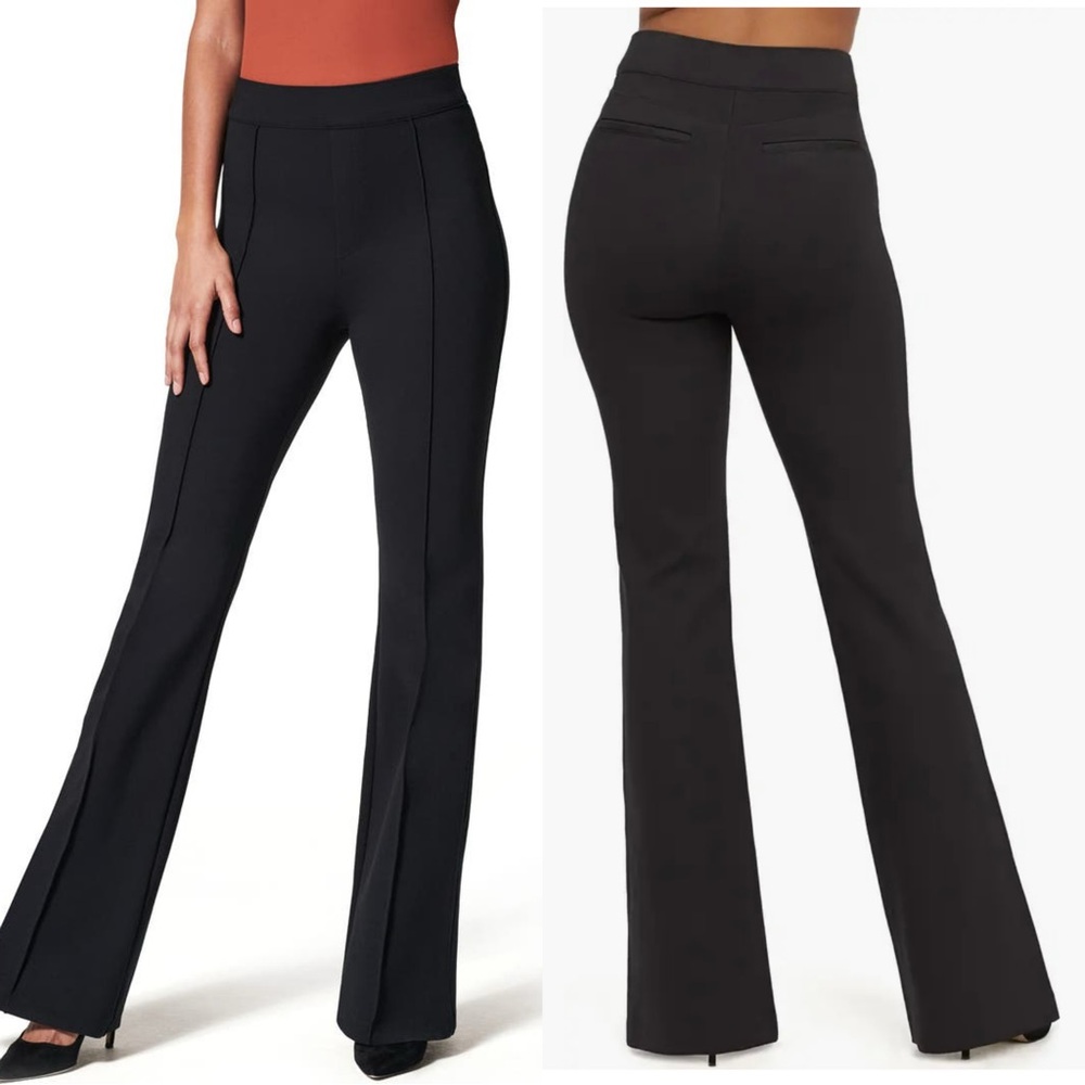 Spanx Perfect Fit Ponte Flair Pants Size Medium